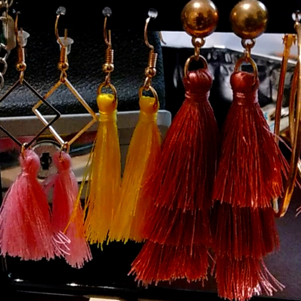 Earrings/Dangles 3Pair